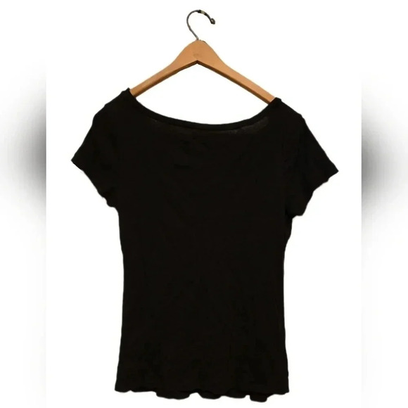 Old Navy, Size L, "Black Jack" Everywear V-Neck T-Shirt - Picture 2 of 6